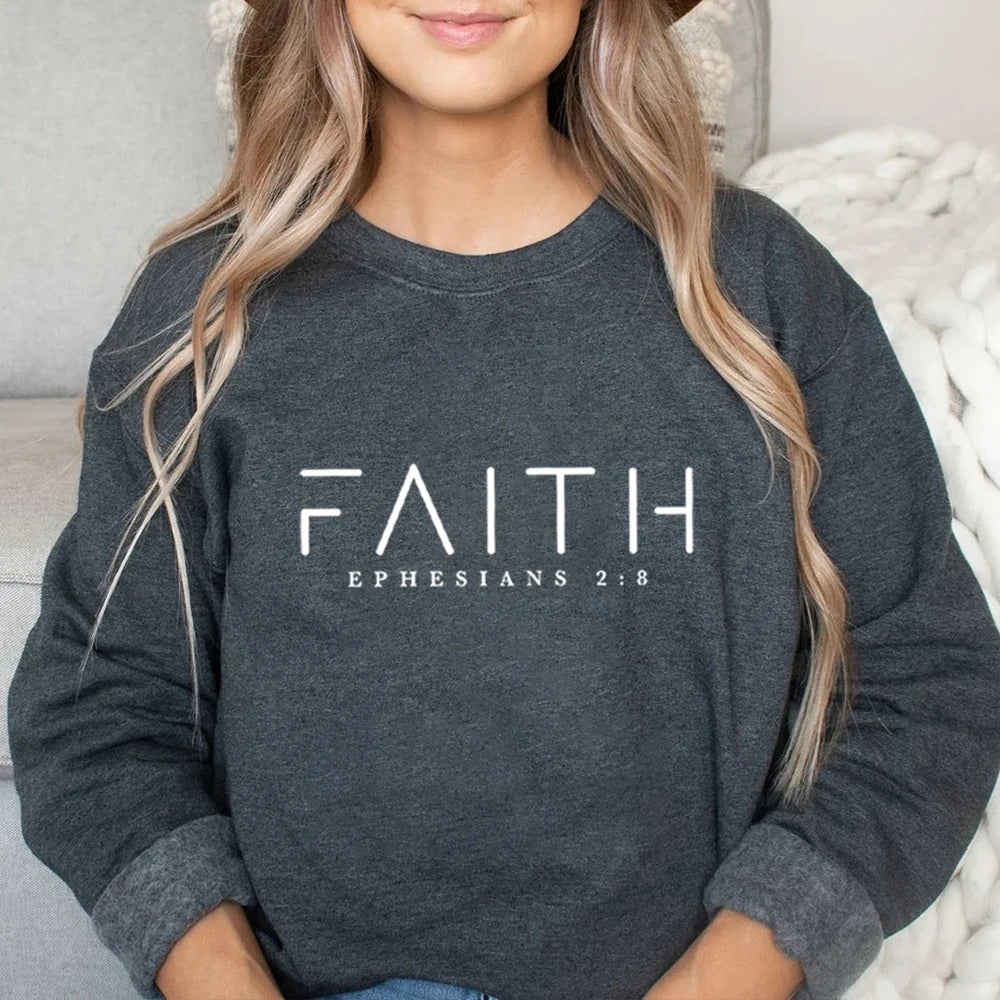 For It is By Grace You Have Been Saved, Through Faith Sweatshirt