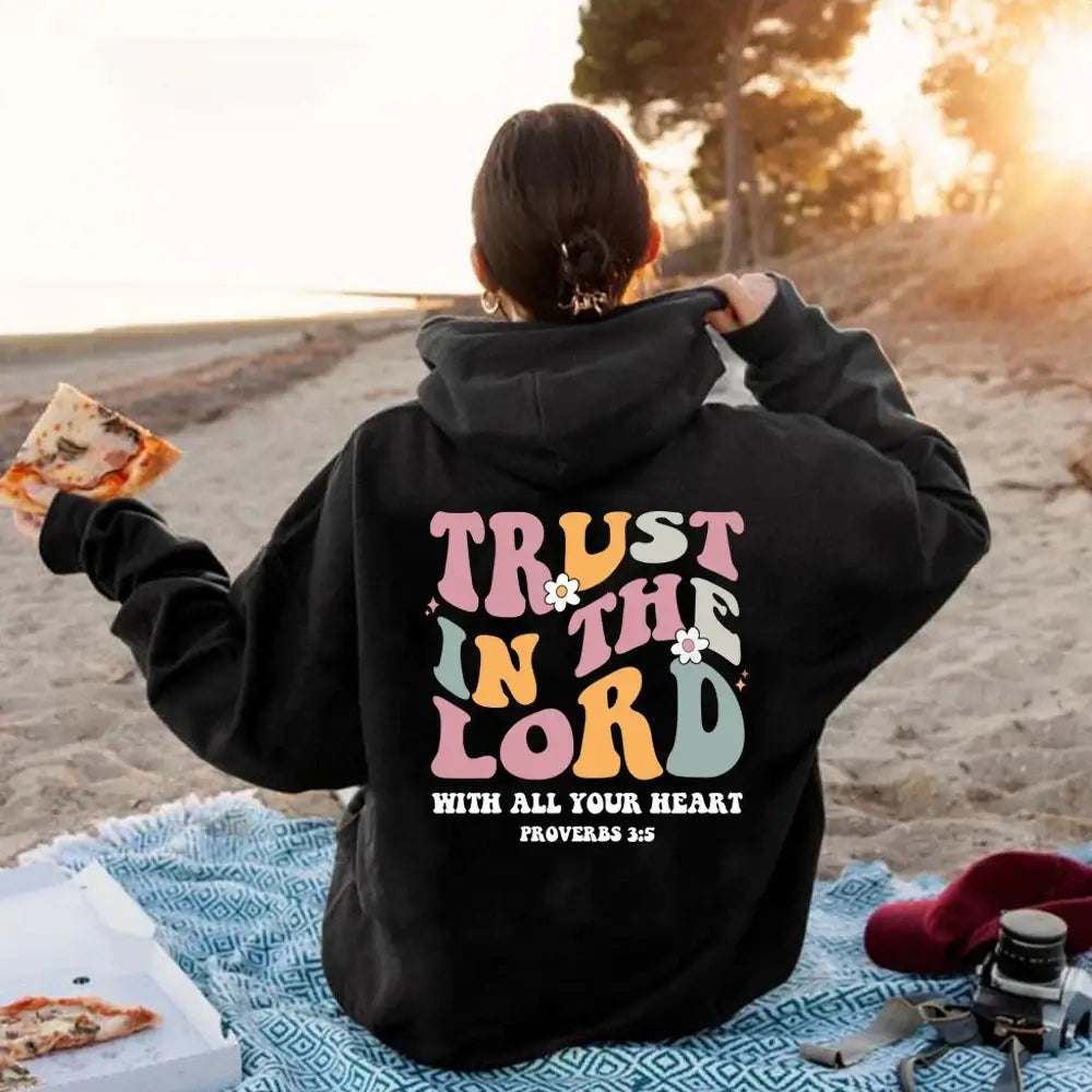 Trust in The Lord Hoodie – Christian Faith Streetwear blends comfort and belief. Share your faith boldly with this cozy, stylish hoodie made to inspire.