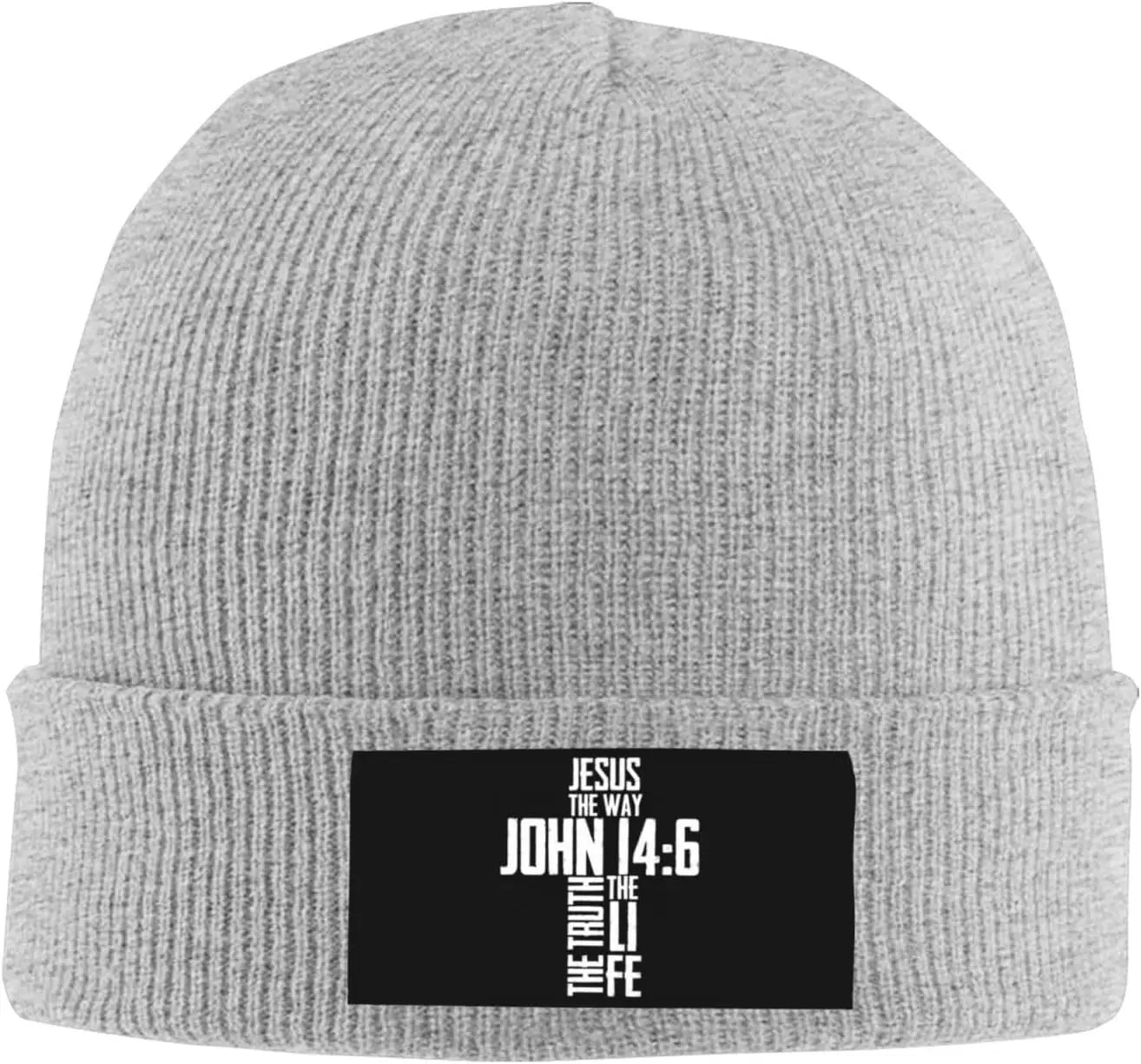 Bible Verse Jesus The Way John 14:6 Beanie Hat