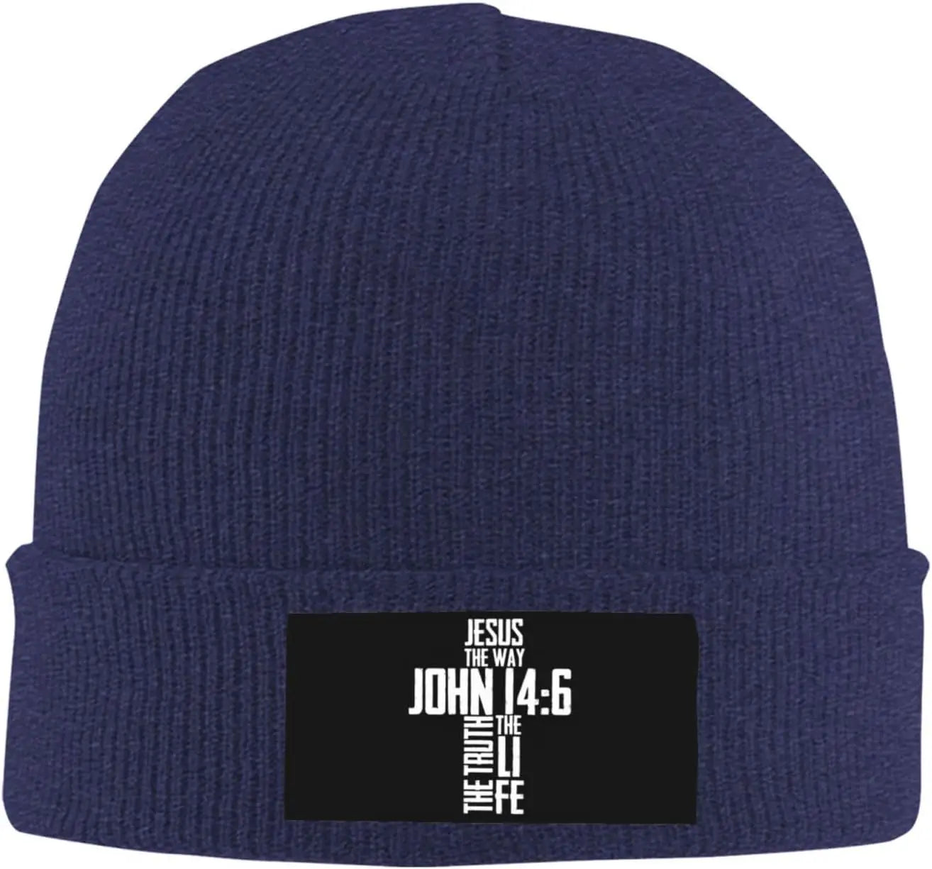 Bible Verse Jesus The Way John 14:6 Beanie Hat