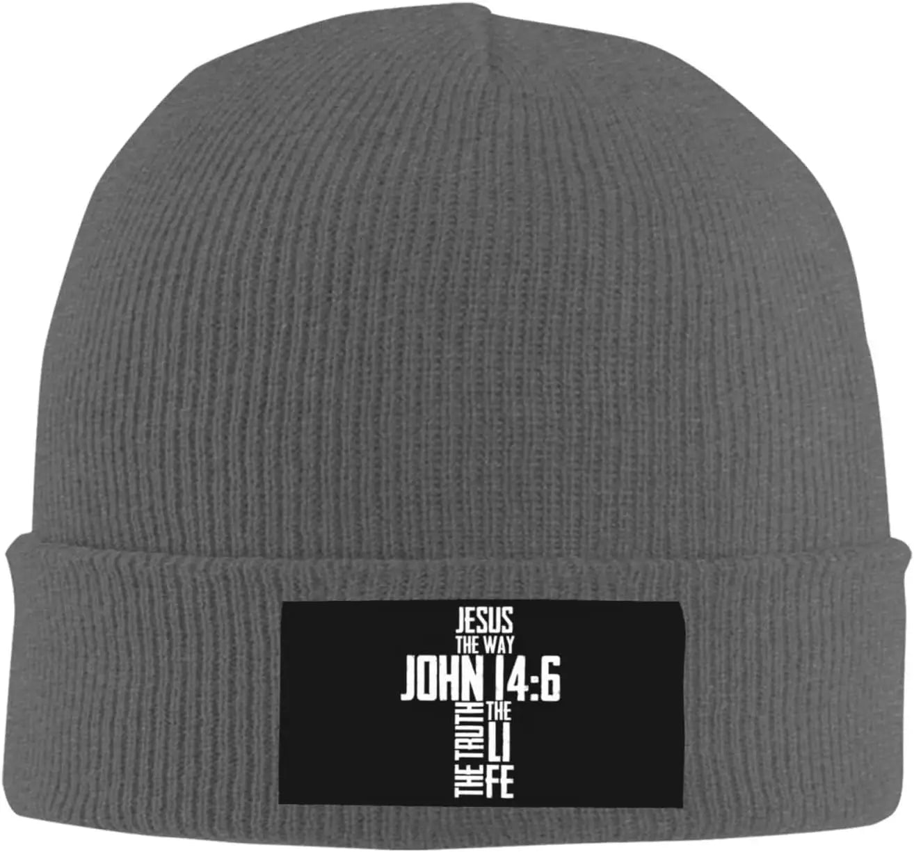 Bible Verse Jesus The Way John 14:6 Beanie Hat