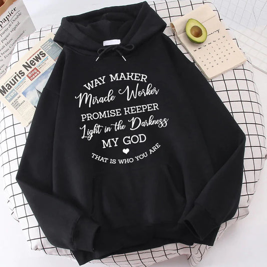 Christian Printed Hoodie For Women Fashion