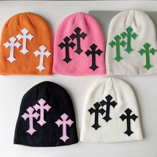 Cross Unisex Beanie Hat