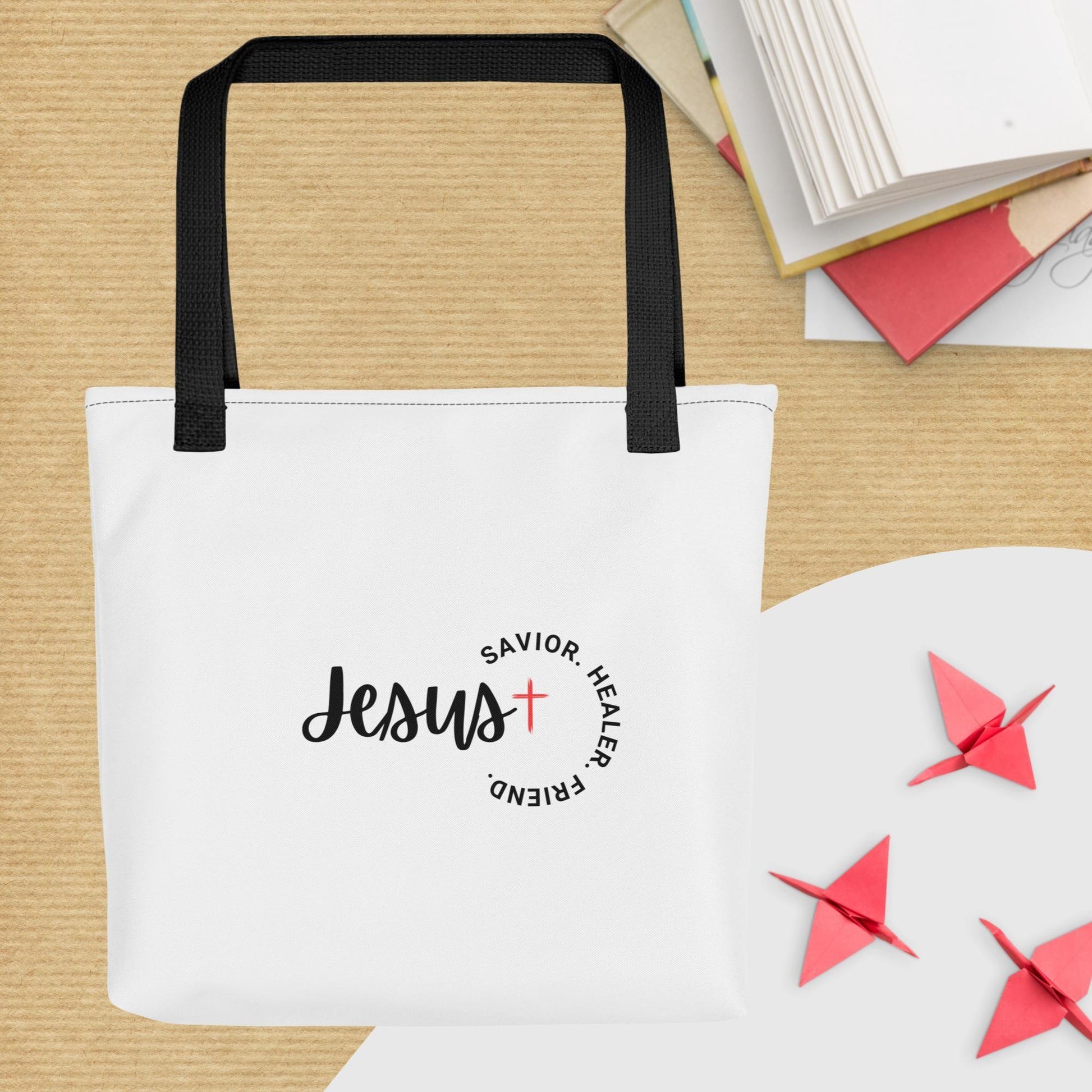 Jesus Tote bag - Sharing Faith Fashions