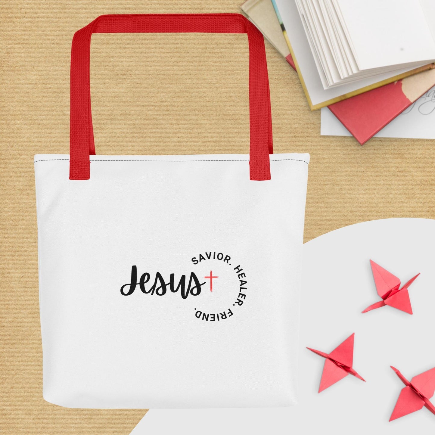 Jesus Tote bag - Sharing Faith Fashions